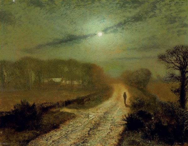 Moonlit Landscape by John Atkinson Grimshaw